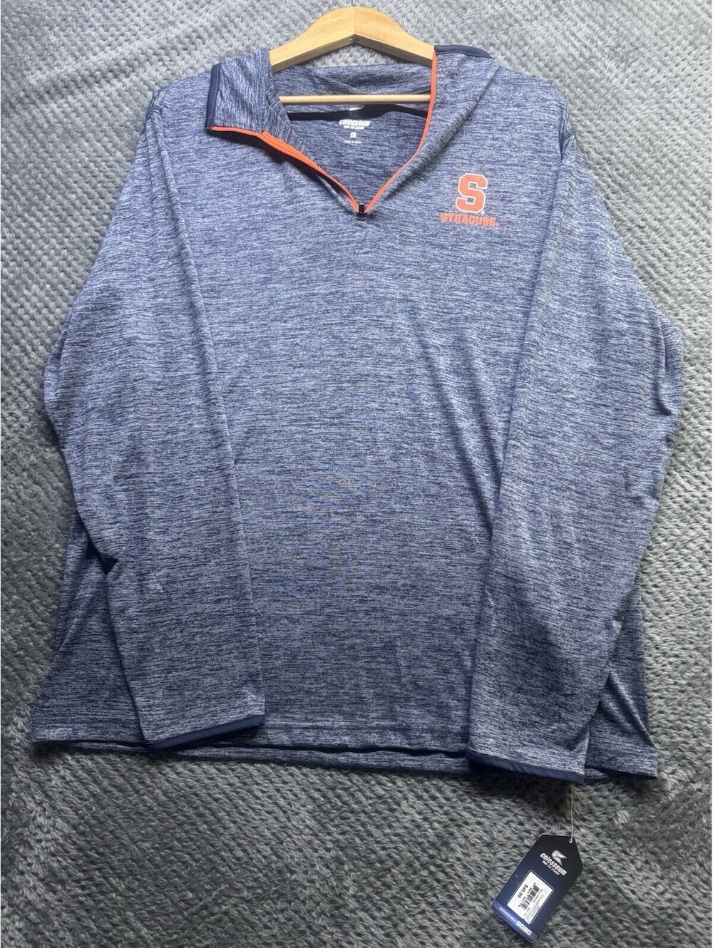 Syracuse University Colosseum Men’s Large Long Sleeve BNWT 522